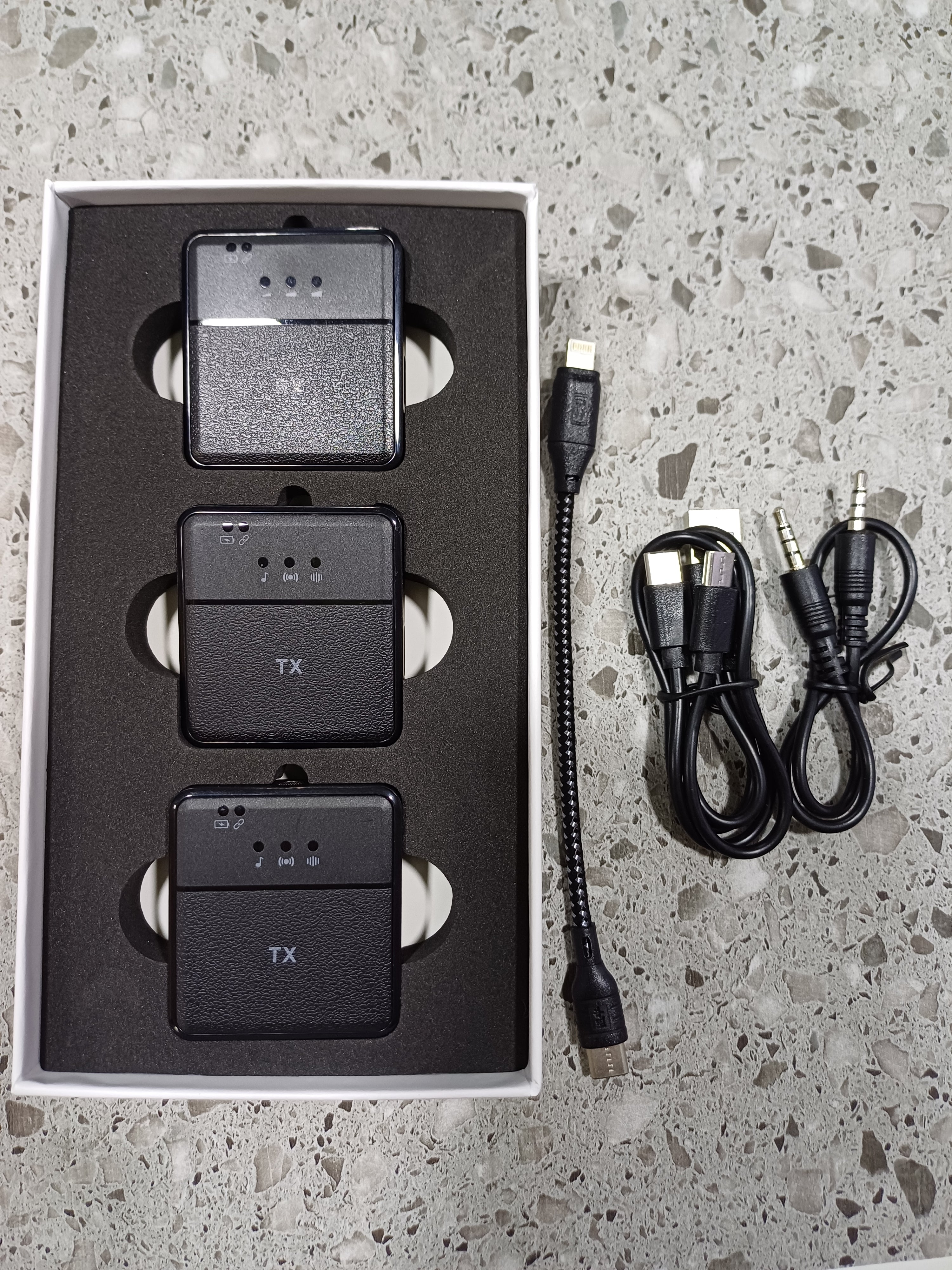 Micrófono Dual Solapa SX9 2 en 1