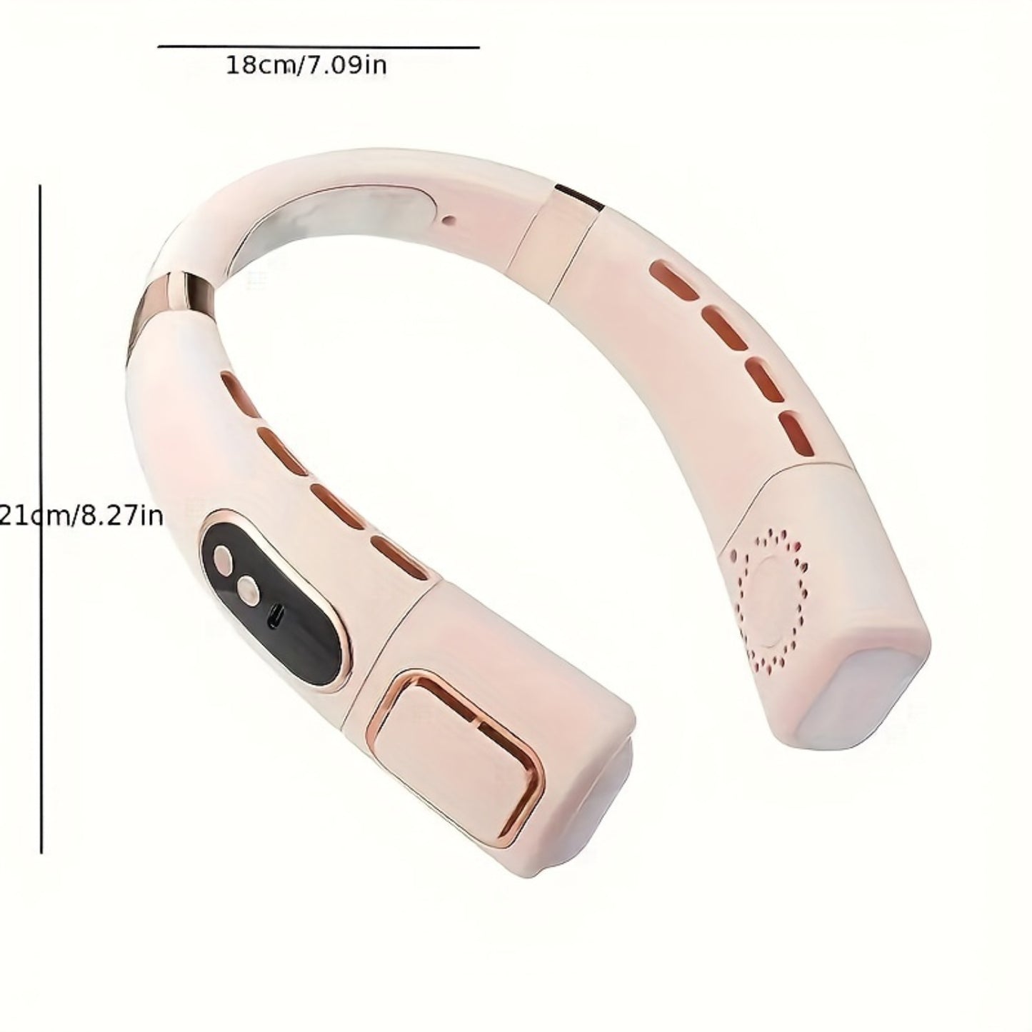 🌬️ Ventilador de Cuello Portátil – Frescor manos libres donde vayas