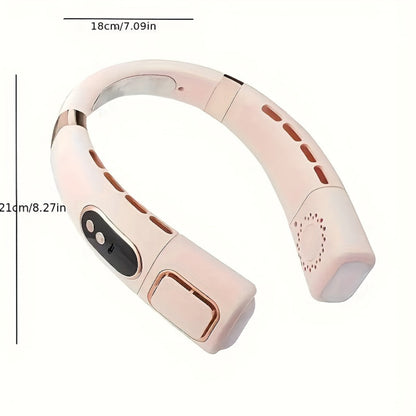 🌬️ Ventilador de Cuello Portátil – Frescor manos libres donde vayas