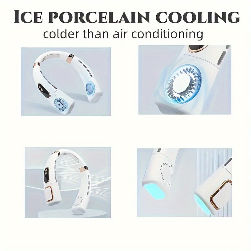 VENTILADOR DE CUELLO CON LUZ LED